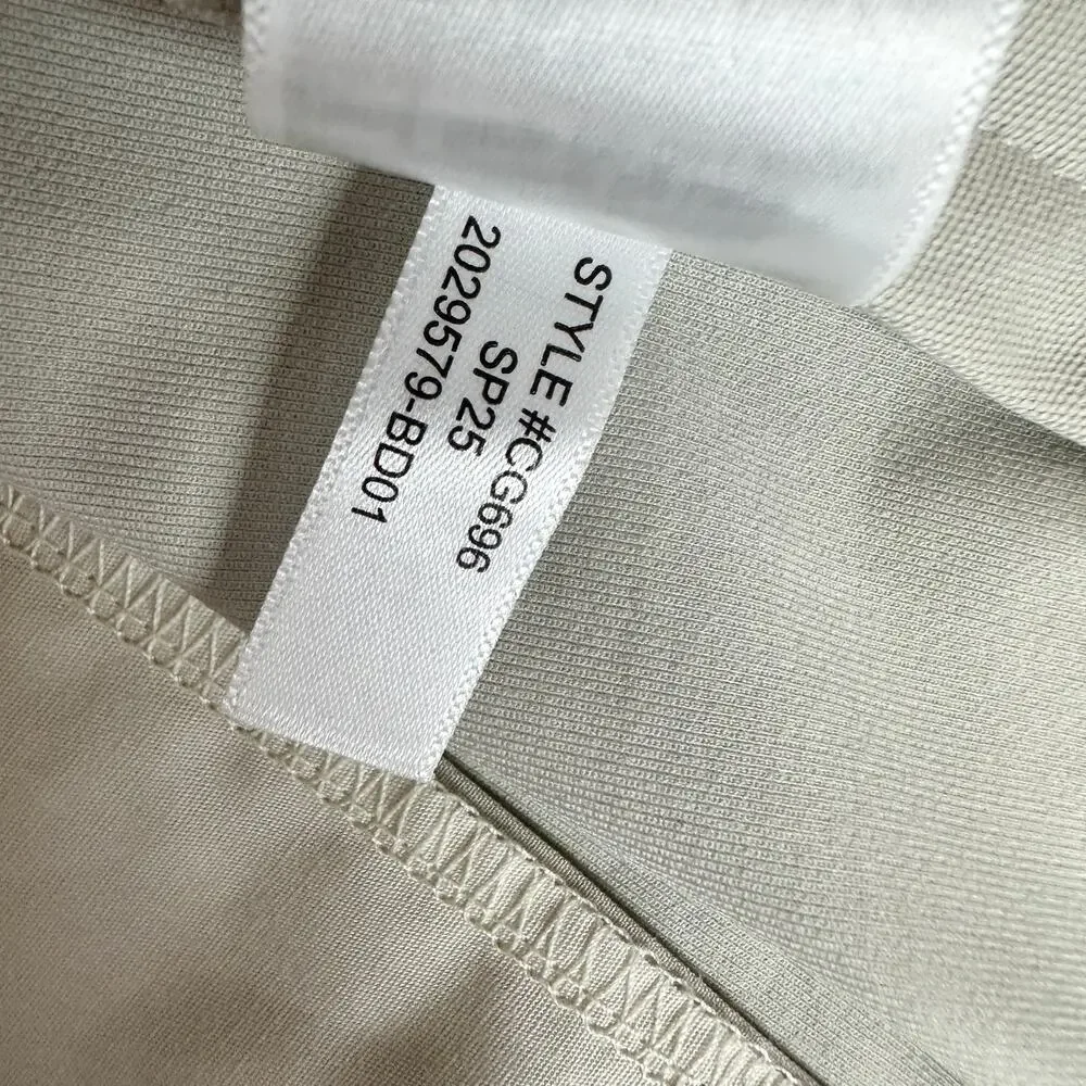 J.Crew 484 Slim Fit Tech Pant Ashen Taupe Cotton Blend Mens W 33 L 32 NWT